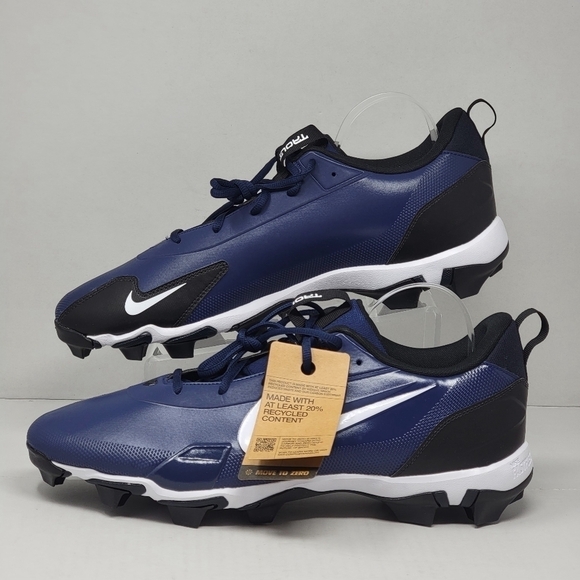 Nike Force Trout 9 Keystone Navy White Baseball Cleats FB9728-400 Mens Size 16 main image 5